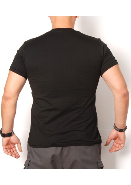 T-Shirt Pro -Siyah (Nefes Alabilir Pamuklu T-Shirt)