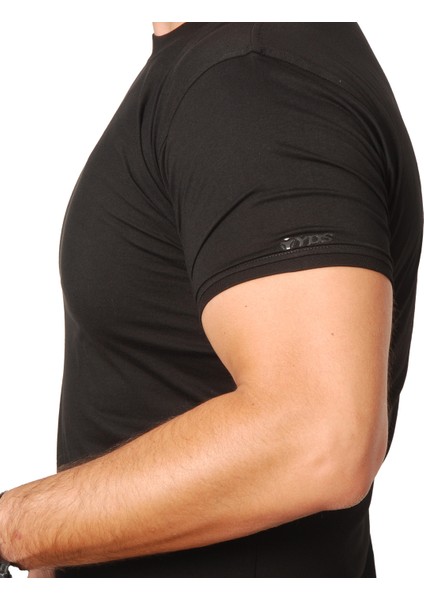 T-Shirt Pro -Siyah (Nefes Alabilir Pamuklu T-Shirt)