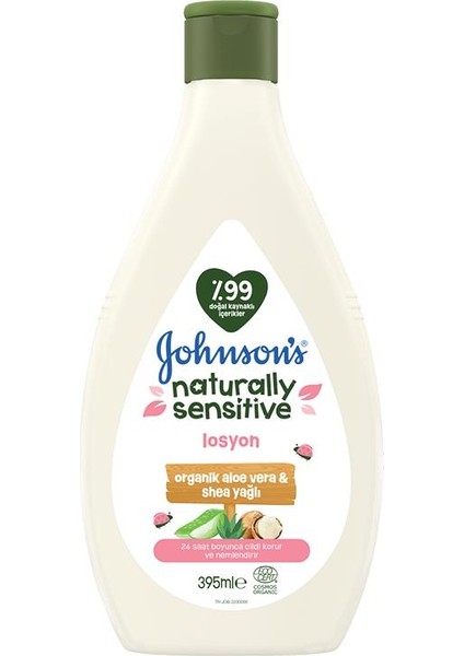 Johnson's Naturally Sensitive Losyon 395ML