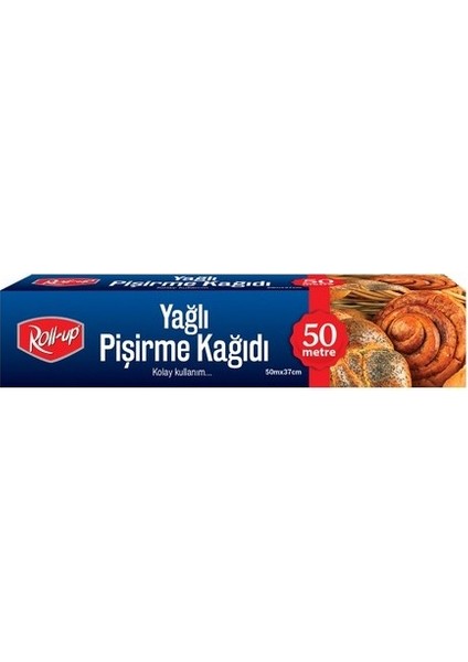 Yağlı Pişirme Kağıdı 37 cm x 50 mt