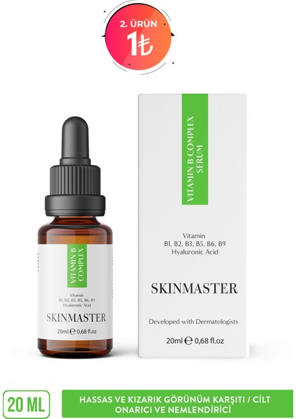 Cilt Vita-B Complex Serum (%10 Vita-B + Ha)
