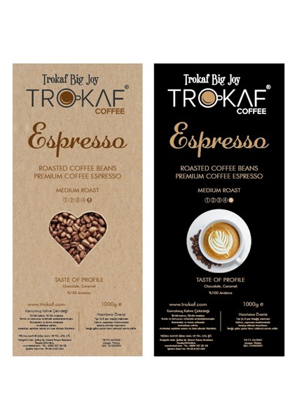 Trokaf Esspresso Kahve Çekirdeği