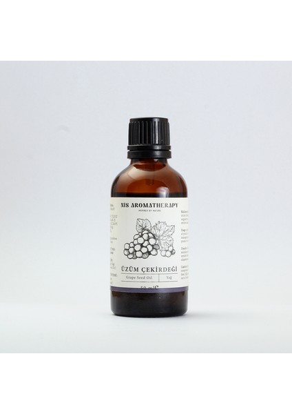 Nis Aromaterapi Üzüm Çekirdeği Yağı 50 ml