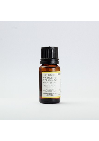 Aromaterapi Limon Kabuğu Uçucu Yağı 10 ml