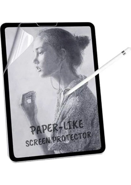 Apple iPad Air 5.nesil 2022 10.9 Inç Uyumlu Paperlike Kağıt Hissi Yazım Çizim Ekran Koruyucu Film