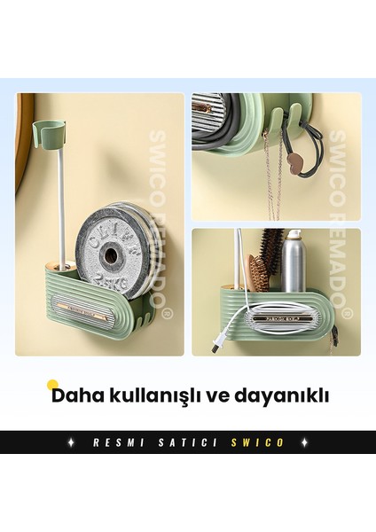 Eller Serbest Saç Kurutma Makinesi Tutacağı Matkapsız Banyo Askısı (Yurt Dışından) fırsatları
