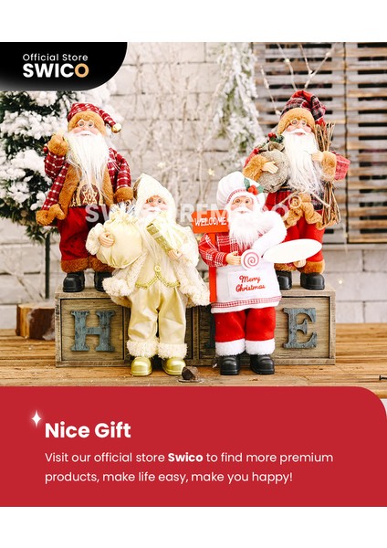 Yaratıcı Noel Dekorasyonu Noel Baba (Yurt Dışından)