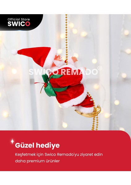 Çocuklar Için Müzikal Elektrikli Noel Baba Noel Oyuncakları (Yurt Dışından)