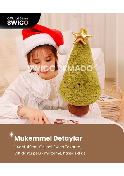 Noel Ren Geyiği Peluş Oyuncak 40CM (Yurt Dışından)