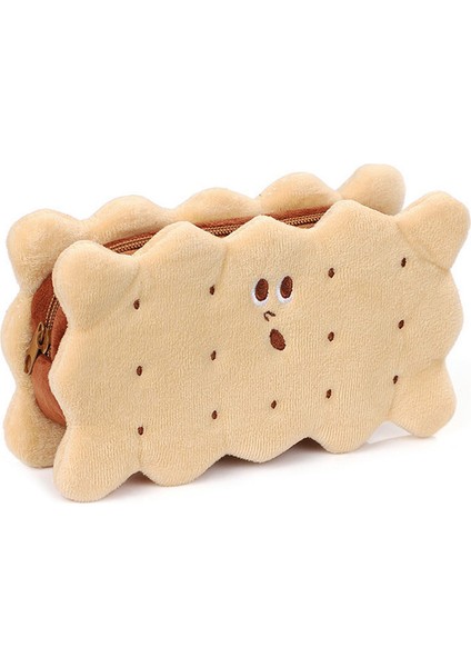 Şirin Bisküvi Modeli Peluş Kalem Kutusu (Yurt Dışından)