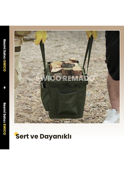 Büyük Kapasiteli Katlanabilir Kamp Saklama Çantası (Yurt Dışından)