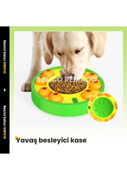 Swico Remado Köpek Yavaş Besleme Mama Kabı (Yurt Dışından)