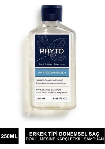 Phytocyane Erkek Tipi Dökülme Giderici Şampuan 250 ml