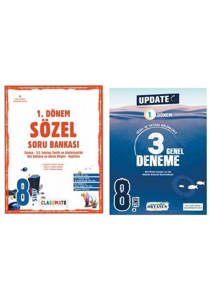 LGS 1.dönem Sözel Soru Bankası ve 1.dönem Genel Deneme