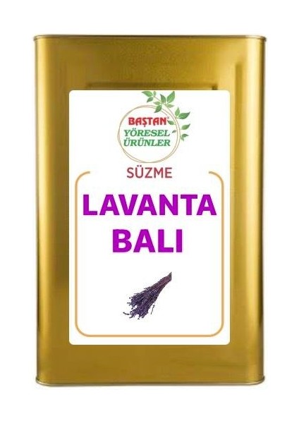 Baştan Yöresel 25 kg Lavanta Balı