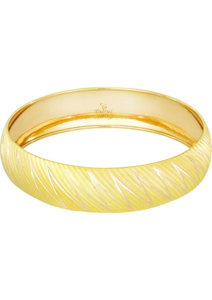 15 gr(gram) 15 mm 22 Ayar İşçiliksiz Bilezik TBC015-8