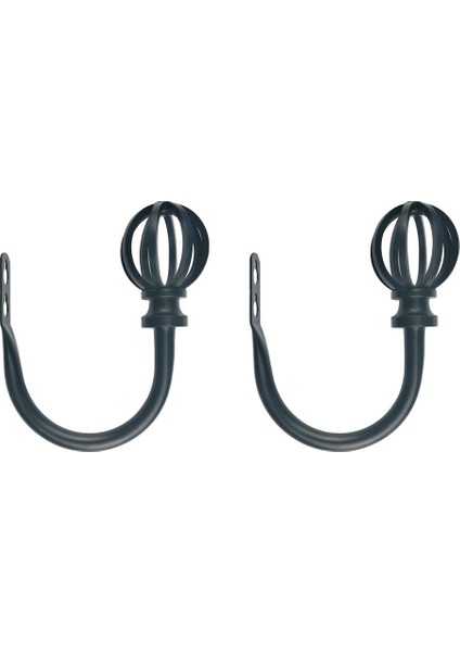 2pcs Perde Holdback Kanca Tutucu Pencere Tedavisi Donanımı Tül Koyu Mavi (Yurt Dışından)