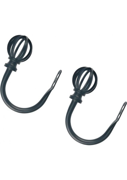 2pcs Perde Holdback Kanca Tutucu Pencere Tedavisi Donanımı Tül Koyu Mavi (Yurt Dışından)
