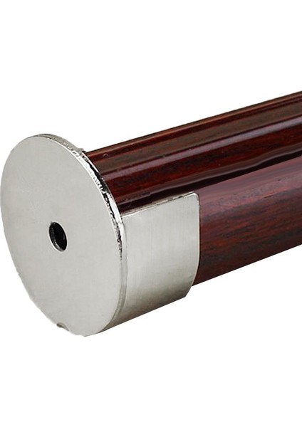 2x Duvara Monte Teneffüs Yuvası Perde Çubukları Braketler Kapaklar Demiryolu Desteği 28MM (Yurt Dışından)