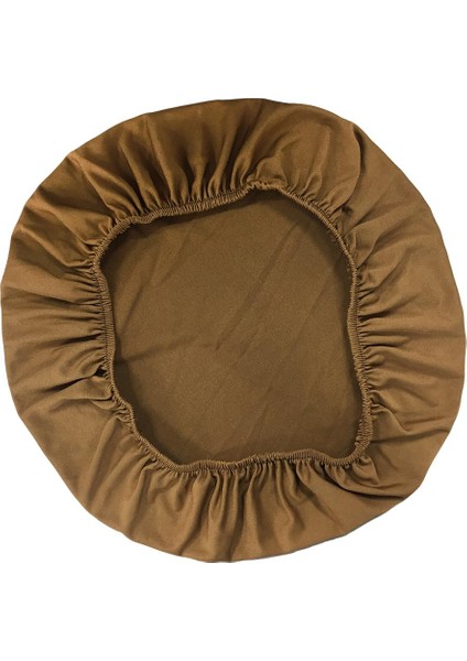 Elastik Streç Yemek Sandalye Kapağı Sandalye Koltuk Kapağı 35-50CM Kahve (Yurt Dışından)