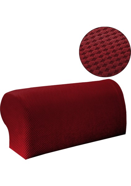 Streç Kanepe Kol Dayama Kapağı Polyester Koltuk Slipcovers Leke Dirençli Kırmızı (Yurt Dışından) fiyatları