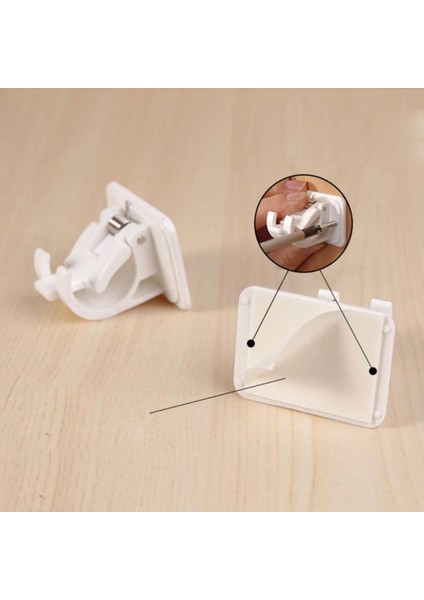 2pcs Kendi Kendine Yapışkan Kancalar Perde Çubuk Braket Kutup Perdelik Kanca Tutucular Perdeler (Yurt Dışından) indirimleri