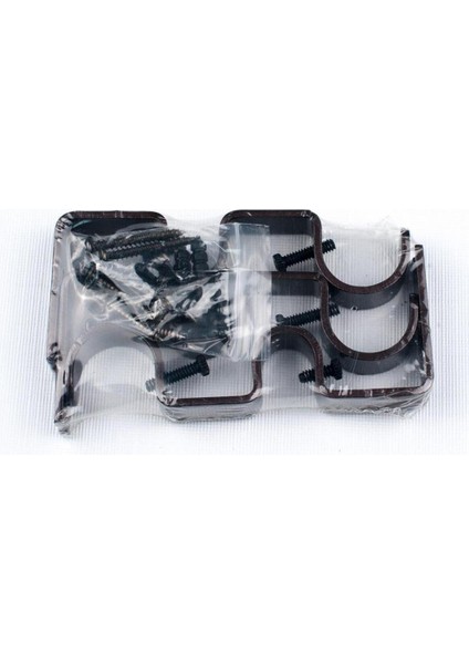 3pcs Drapery Çift Perde Çubuk Duvar Braketi 1 ve 5/8 “çap Çubuk Kahverengi (Yurt Dışından)