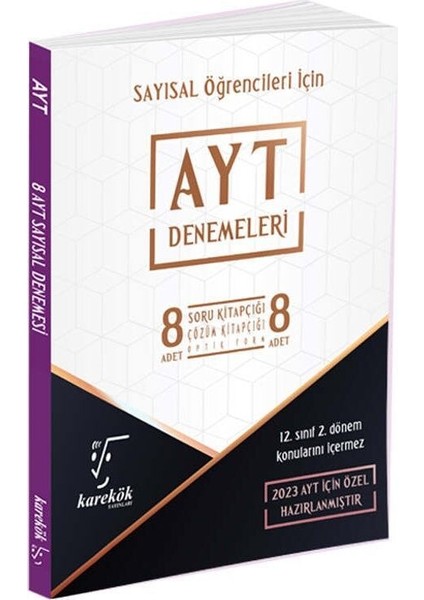 2023 YKS AYT Sayısal 8 Deneme