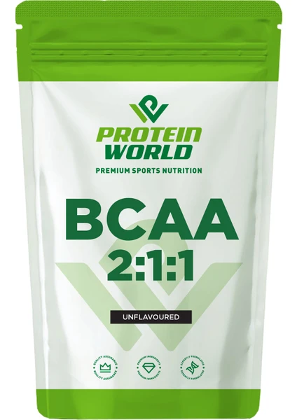 ProteinWorld Bcaa 2:1:1 (Pure-Saf-Aromasız) 250 gr - 50 Porsiyon