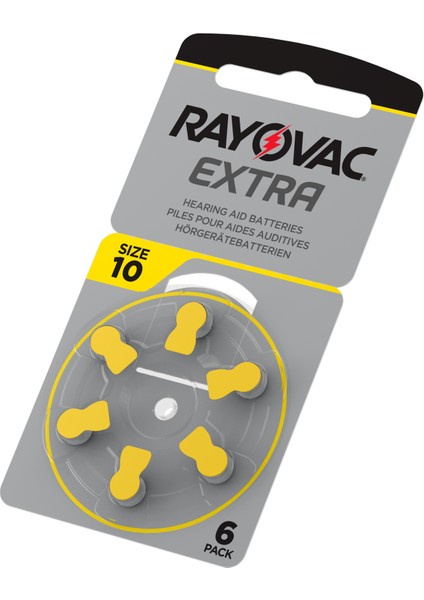 Extra 13 Numara Işitme Cihazı Pili (5 Paket x 6 Adet = 30 Adet Pil)