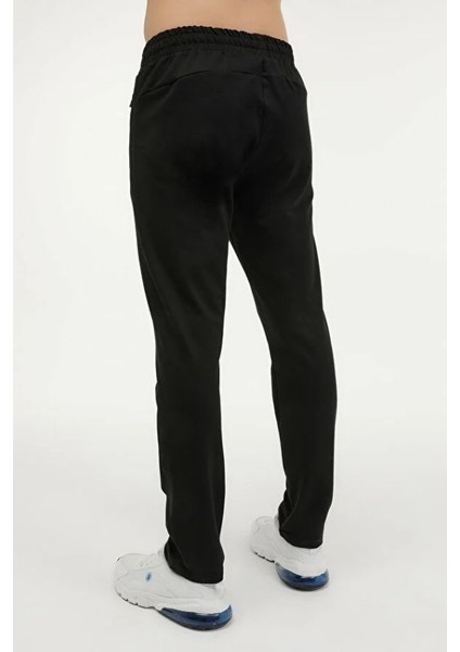 Basic Track Pant Siyah Erkek Eşofman Altı M-CT121