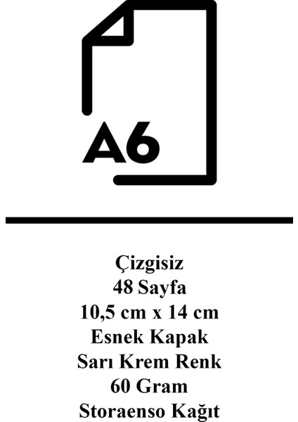 Magic Notebooks Series - Çizgisiz - 4 Defter - 48 Sayfa - 10,5X14CM