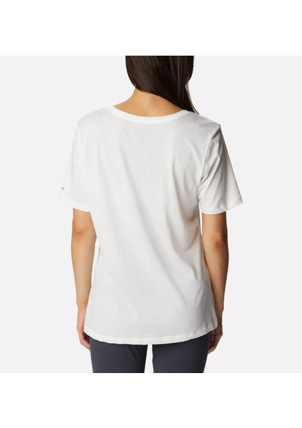 Csc W Jubilant Escape V Neck Ss Tee Kadın Tişört CS0320-100