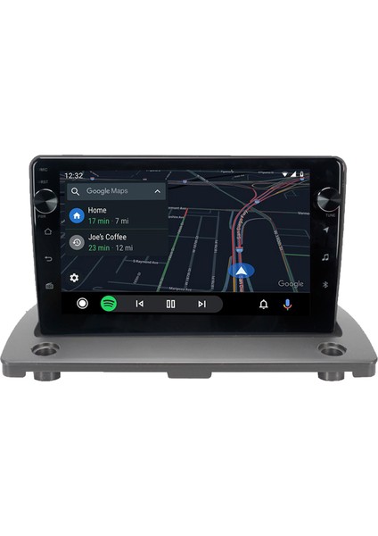 Volvo S40 Android 10 Carplay Navigasyon Tuşlu Multimedya Ekran Oem 4gb RAM+64GB HDD