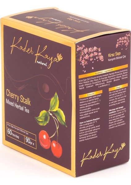 Kiraz Saplı Çay 90 Gr.