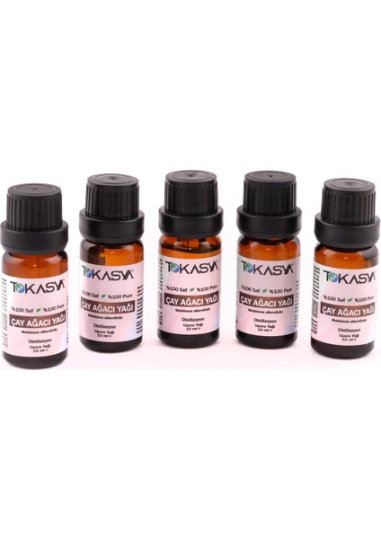 Çay Ağacı Yağı 10 ml (5 Li Şişe)