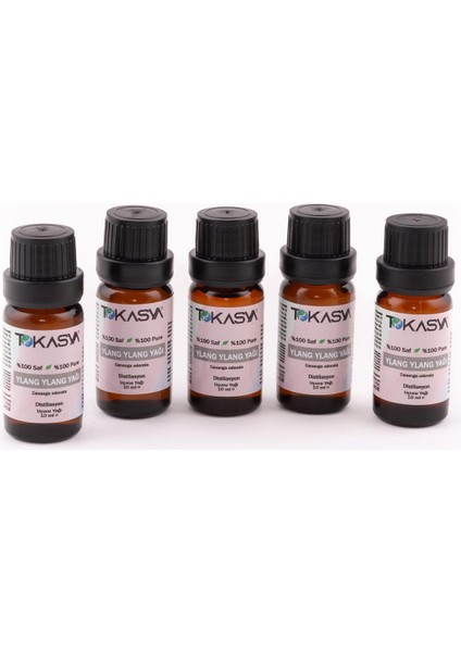 Ylang Ylang Yağı 10 ml (5 Li Şişe)