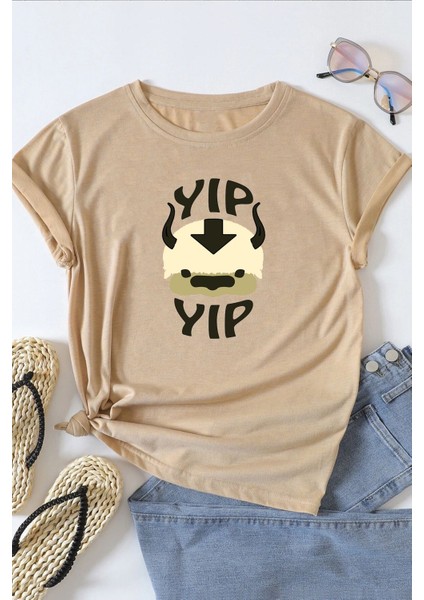 Avatar Appa Baskılı T-Shirt