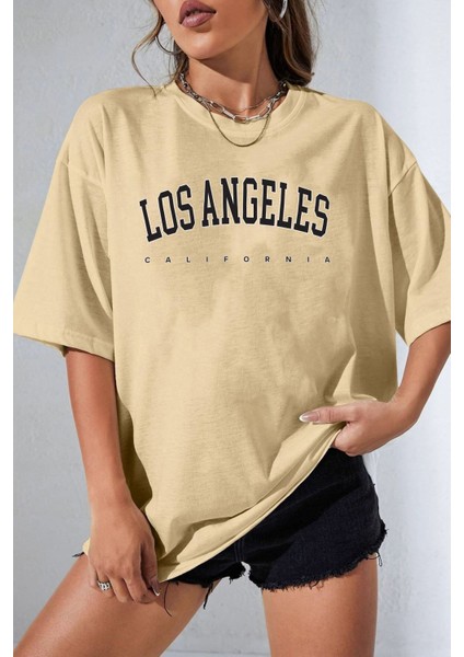 Los Angles Tasarım T-Shirt