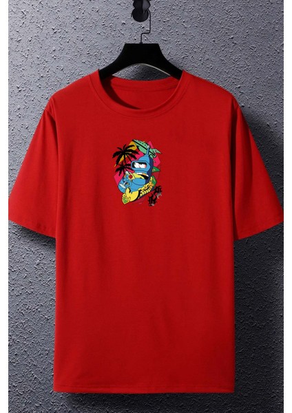 Crazy Banana Baskılı T-Shirt