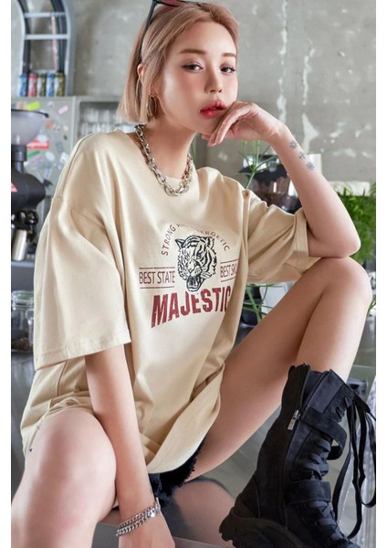 Majestic Baskılı T-Shirt fiyatları