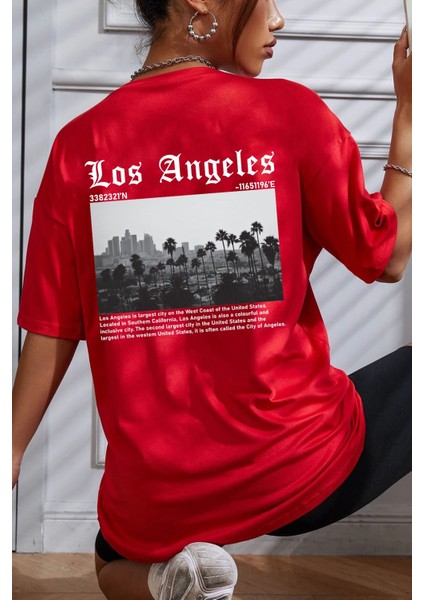 Los Angles Tasarım T-Shirt