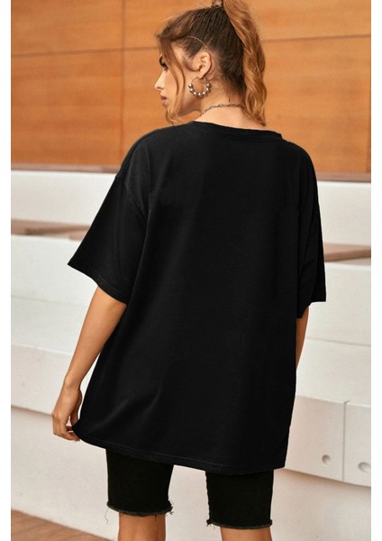 Moon Phases Baskılı T-Shirt fiyatları