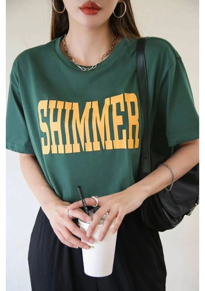 Shimmer Baskılı T-Shirt