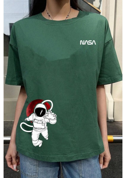 Nasa Baskılı T-Shirt