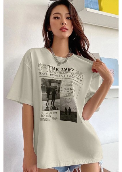 The 1997 Travel Baskılı T-Shirt