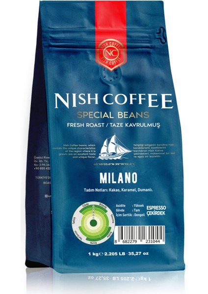 Espresso Milano Kahve 1 kg