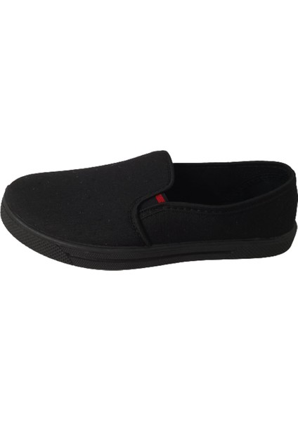 Unisex Siyah Keten Ayakkabı fırsatları