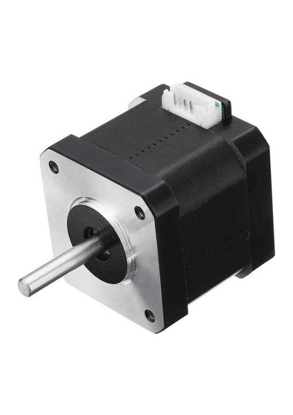 Roba 17HS44011S-09 Nema 17 Step Motor 0.28N.M 0.9 Derece 400 Adıım D Mil 2 Faz 1.3A 3D Yazıcı