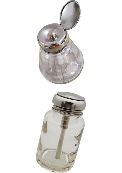 2x Makyaj Şişesi Pompası Dispenser Konteyner (Yurt Dışından)